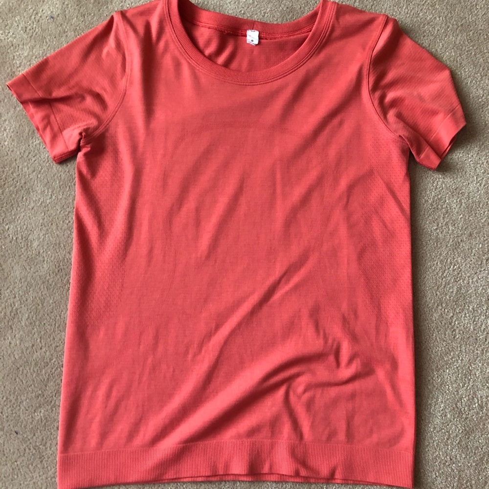 Swiftly Breeze Short Sleeve Coral Lululemon